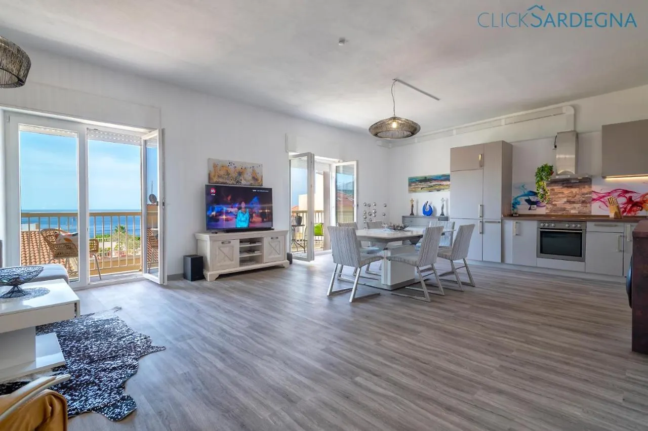 Tudor Flat Sea View With Wifi Unlimited, Next To The Sea Альгеро