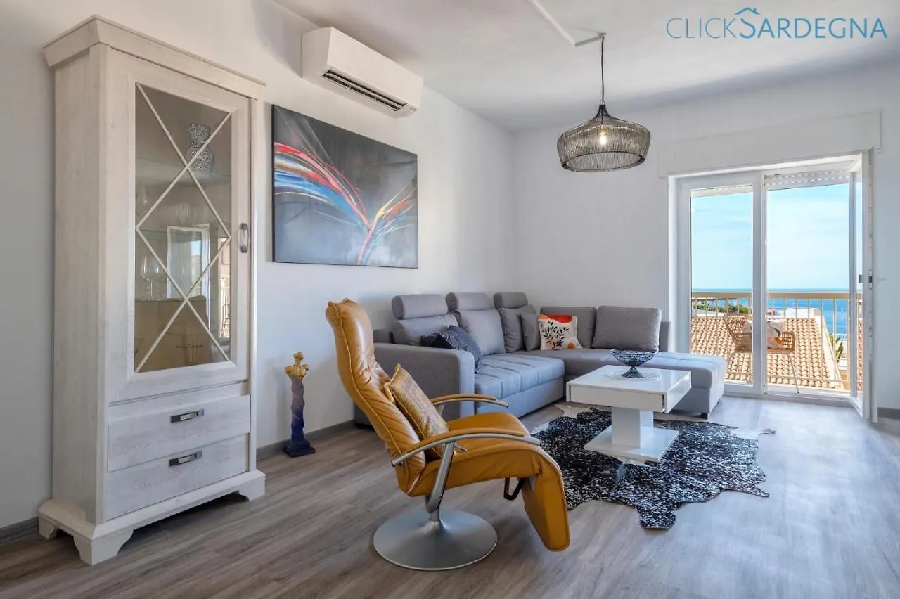 Tudor Flat Sea View With Wifi Unlimited, Next To The Sea Альгеро Италия