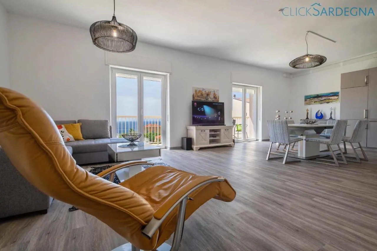 Tudor Flat Sea View With Wifi Unlimited, Next To The Sea Альгеро