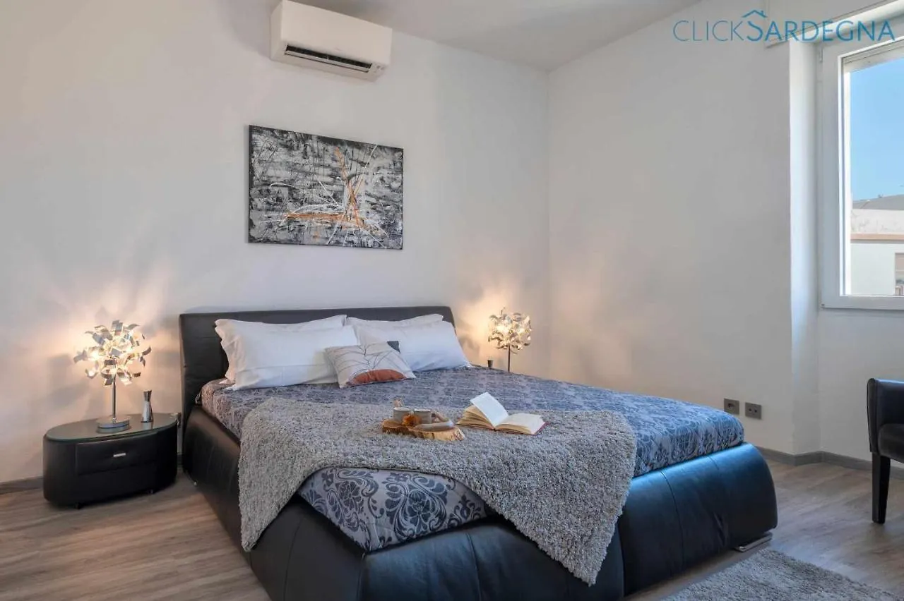 Appartamento Alghero con vista mare piano centro per 6 persone posto auto