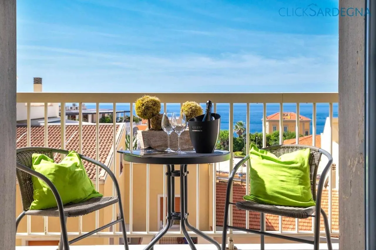 Tudor Flat Sea View With Wifi Unlimited, Next To The Sea Альгеро