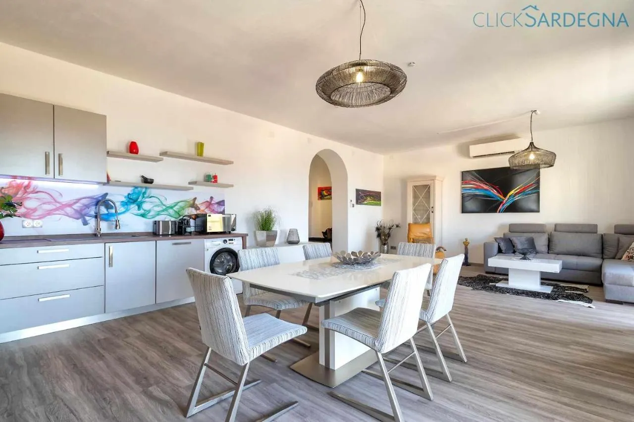 Tudor Flat Sea View With Wifi Unlimited, Next To The Sea Альгеро Апартаменты